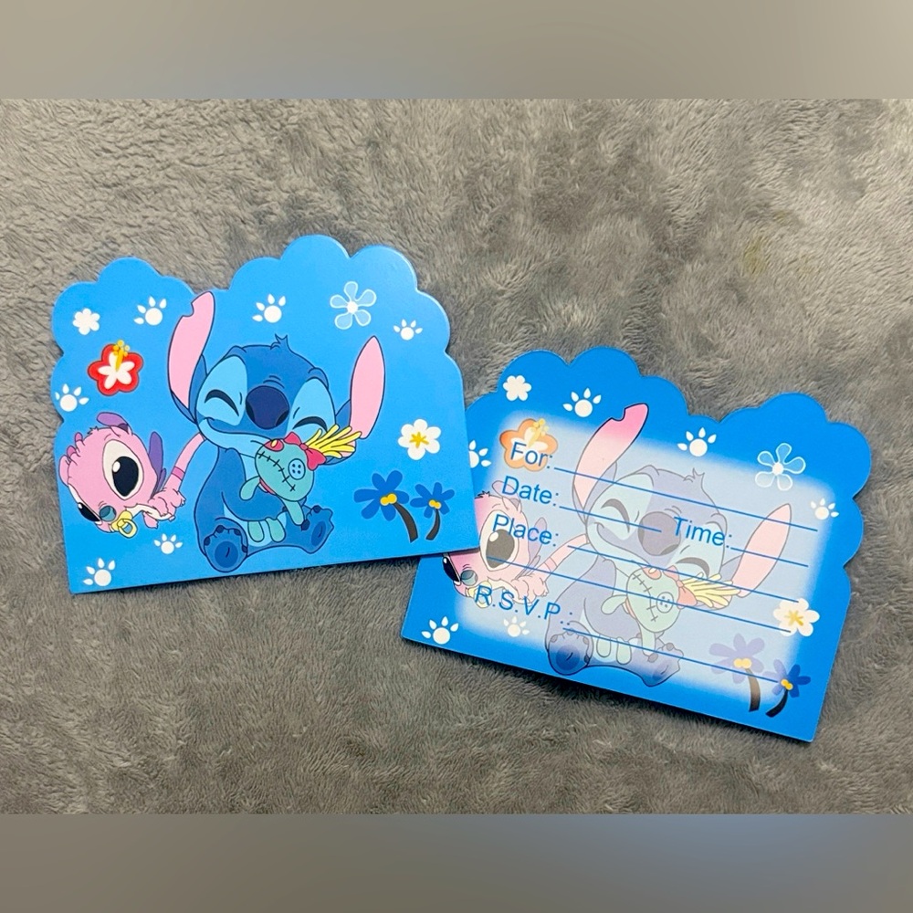 Stitch Party Invitations